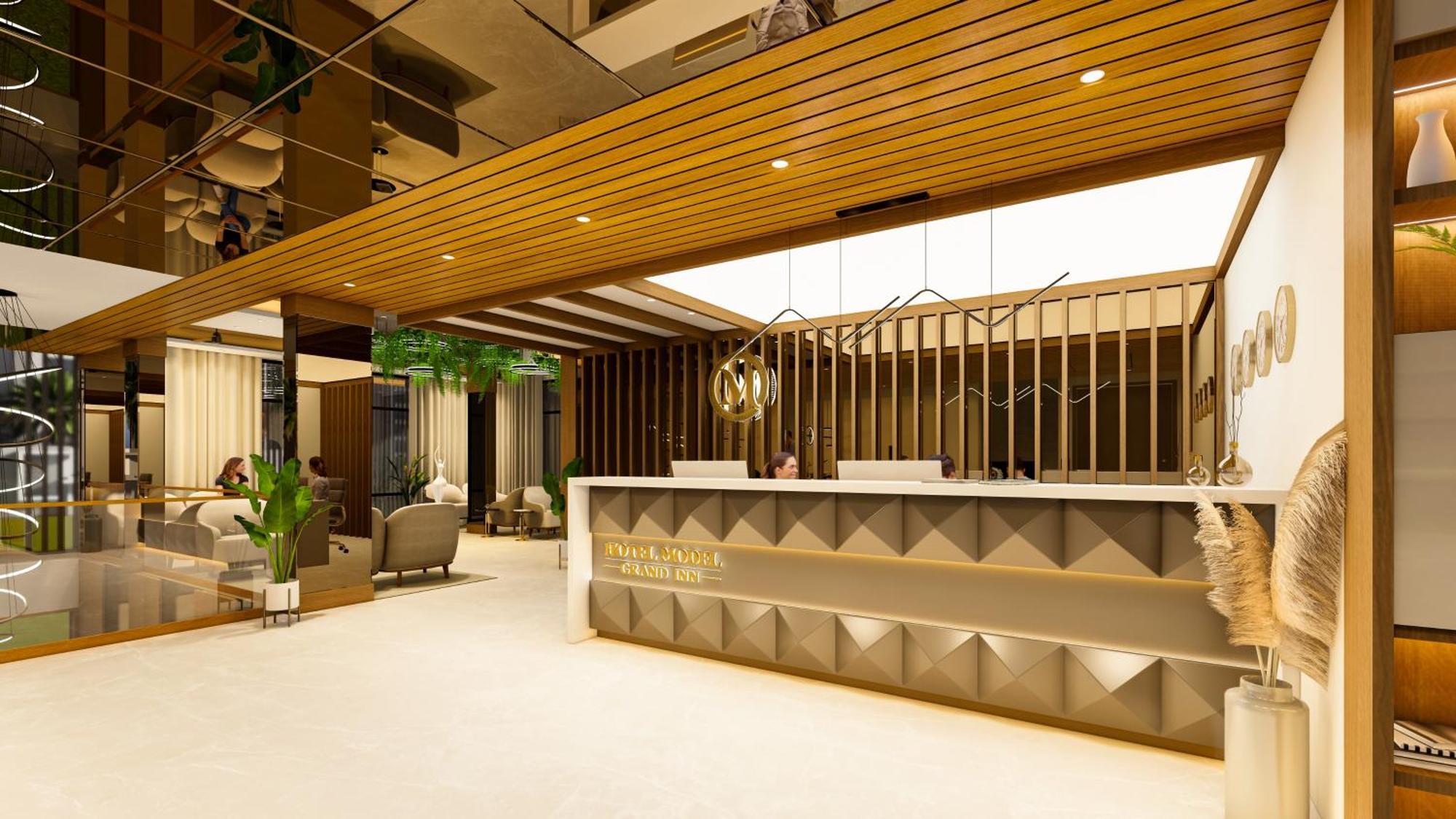 Model Grand Inn Беллари Экстерьер фото